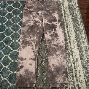 Lululemon tie dye leggings